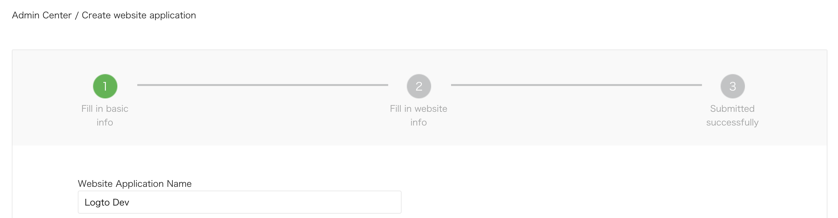 Crear aplicación web